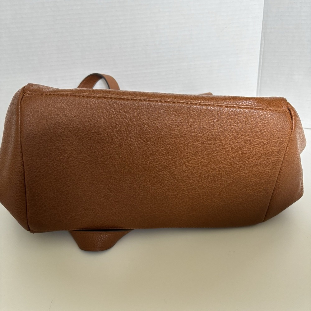 Pioneer Woman Large Faux Leather Shoulder Bag Purse -Missing Crossbody Strap‎ - Picture 9 of 10